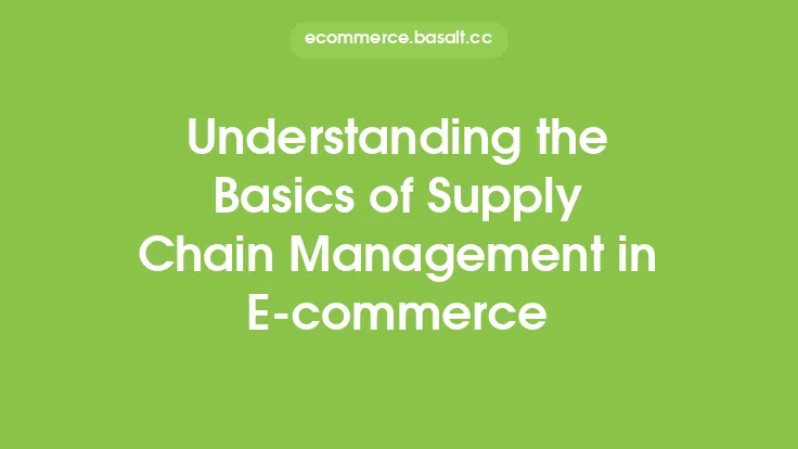 Understanding the Basics of Supply Chain Management in E-commerce Thumbnail