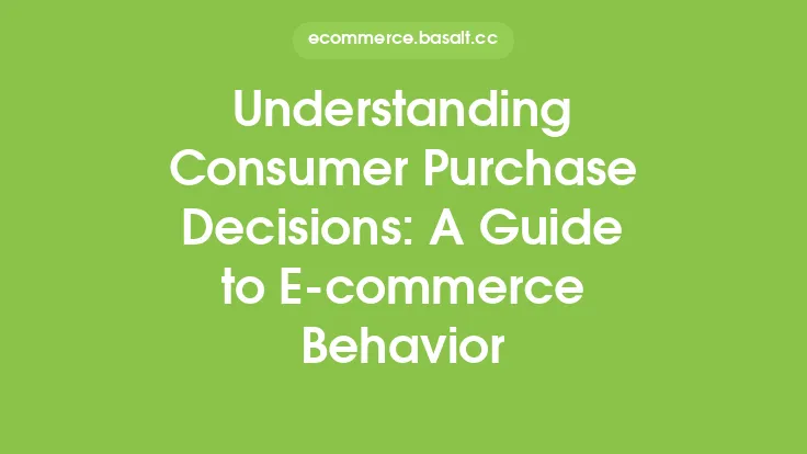 Understanding Consumer Purchase Decisions: A Guide to E-commerce Behavior Thumbnail