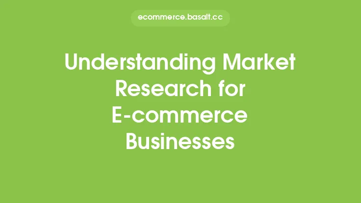 Understanding Market Research for E-commerce Businesses Thumbnail