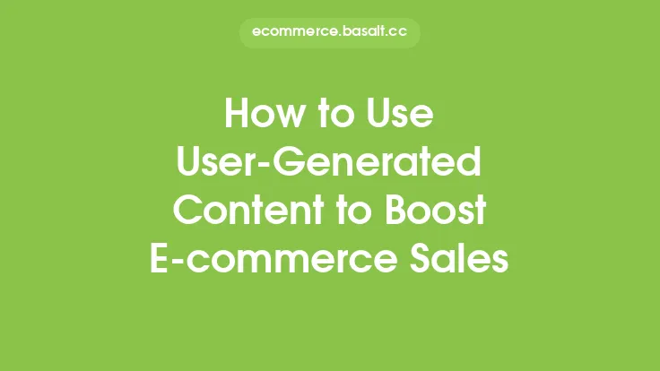 How to Use User-Generated Content to Boost E-commerce Sales Thumbnail