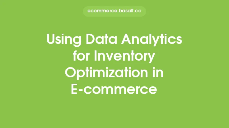 Using Data Analytics for Inventory Optimization in E-commerce Thumbnail