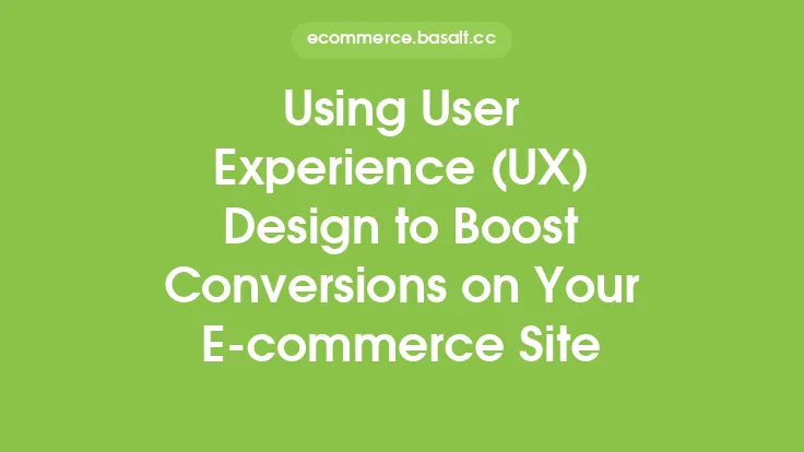 Using User Experience (UX) Design to Boost Conversions on Your E-commerce Site Thumbnail