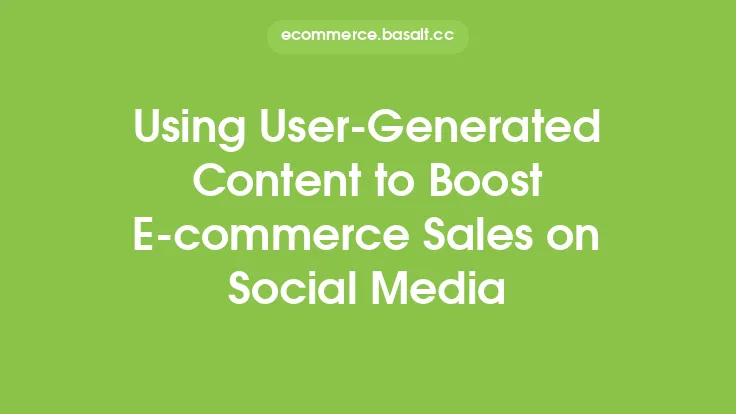 Using User-Generated Content to Boost E-commerce Sales on Social Media Thumbnail