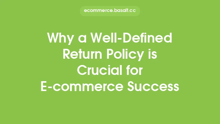Why a Well-Defined Return Policy is Crucial for E-commerce Success Thumbnail