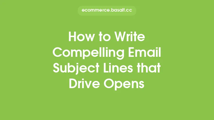 How to Write Compelling Email Subject Lines that Drive Opens Thumbnail